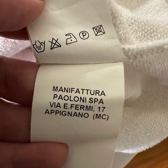 MSGM Black Red & White Maglia Tie Dye Flame French Terry Sweatshirt Extra Small - Picture 6 of 6